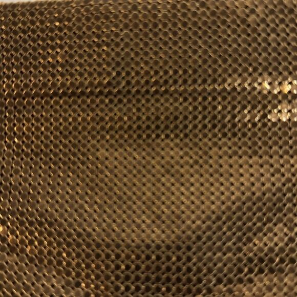 Vintage Whiting & Davis Gold Mesh clutch Bag. - Picture 3 of 6